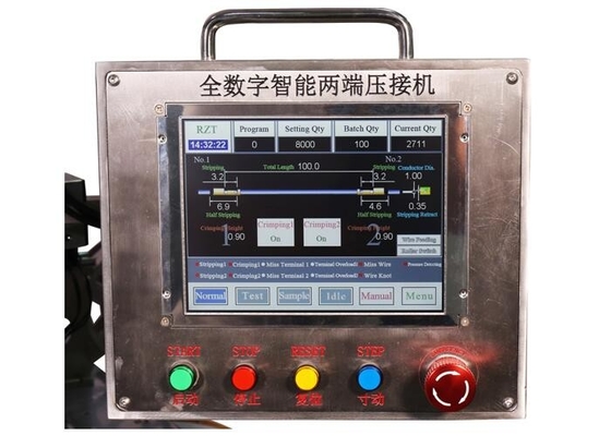 El arrugador automático del alambre de la alta durabilidad, Metal la máquina que prensa automática