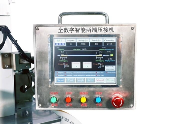 Garantía de un año del motor servo de MITSUBISHI de la máquina del cable que prensa multifuncional